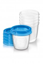 PhilipsAvent-Bewaarbekersvoormoedermelk-180ml-5stuks