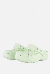 CrocsClassicClogsFlowerSlippersgroenRubber