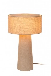 LucideLEEROY-Tafellamp-30cm-1xE27-Taupe