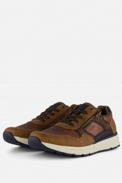 RiekerSneakersbruinLeer