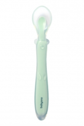 BabyOnoSageGroenSiliconenFlexibeleLepel78502