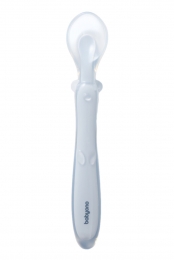 BabyOnoBlauwSiliconenFlexibeleLepel78501