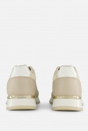 MexxGitteGlitterSneakersbeigeTextiel