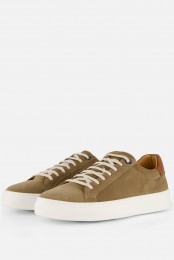 VanLierBarossaSneakerstaupeSuede