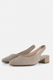 GaborSlingbackPumpsbeigeSuede