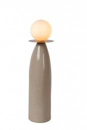 LucideFIGARO-Tafellamp-12cmH48cm-1xG9-Grijs