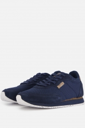 WodenSigneSneakersblauwSuede