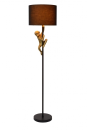 LucideEXTRAVAGANZACHIMP-Vloerlamp-35cm-1xE27-Zwart