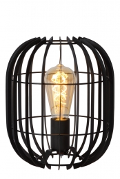 LucideREDA-Tafellamp-22cm-1xE27-Zwart