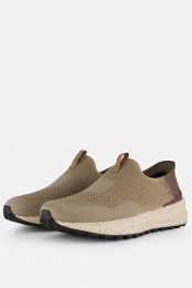 SkechersBogdinSlip-insInstapperstaupeTextiel