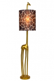 LucideEXTRAVAGANZAMISSTALL-Vloerlamp-315cm-1xE27-MatGoudMessing