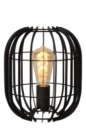 LucideREDA-Tafellamp-22cm-1xE27-Zwart