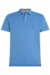 TommyHilfigerPoloshirtKortemouwlichtblauw