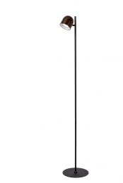 LucideSKANSKARECH-OplaadbareVloerlampBinnenBuiten-AccuBatterij-23cm-LEDDimb-CCT-1x3W3000K6000K-IP44-Koffie
