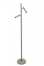 FreelightVloerlampLuogo2lichtsH150cmbeige