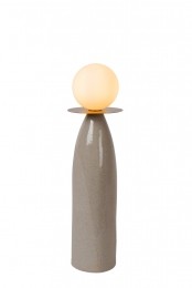 LucideFIGARO-Tafellamp-12cmH45cm-1xG9-Grijs