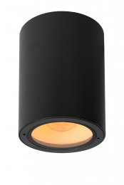LucideVOLANTIS-PlafondspotBinnenBuiten-108cm-1xE27-IP54-Zwart