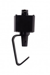 LucideTRACKHanglampadapter-1-faseRailsysteemRailverlichting-ZwartUitbreiding