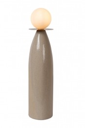 LucideFIGARO-Tafellamp-12cmH535cm-1xG9-Grijs