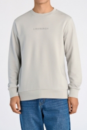LindberghSweatshirtrondehalsgrijsBedrukt