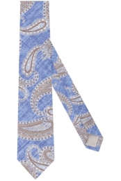 JacquesBrittStropdasmiddenblauwMotief