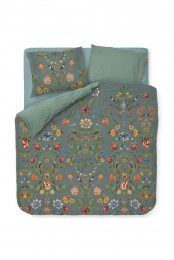 PipStudioBotanicoVerdeDekbedovertrekBlauw