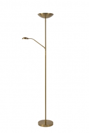 LucideZENITH-Leeslamp-LEDDimb-3000K-MatGoudMessing