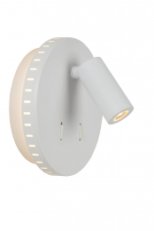 LucideBENTJER-BedlampWandlamp-14cm-LED-3000K-Wit