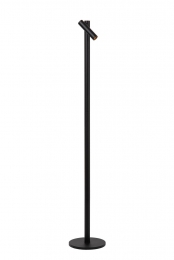 LucideANTRIM-OplaadbareLeeslampBinnenBuiten-AccuBatterij-LEDDimb-1x22W2700K-IP54-Metdraadloosoplaadstation-Zwart