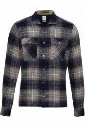 PureOvershirtbeigeRuit