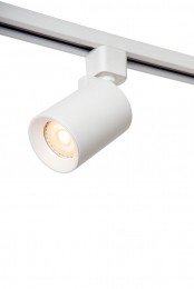 LucideTRACKNIGELRailspot-1-faseRailsysteemRailverlichting-1xGU10-WitUitbreiding
