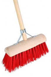 Bezemhalfrond31cmroodpvccompleet-Talentools