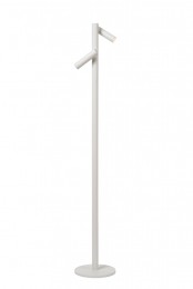 LucideANTRIM-OplaadbareLeeslampBinnenBuiten-AccuBatterij-LEDDimb-2x22W2700K-IP54-Metdraadloosoplaadstation-Wit