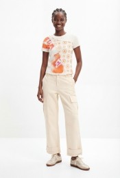 Geborduurdecargobroek