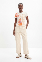 Geborduurdecargobroek