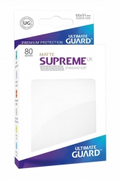 UltimateGuardSupremeUXSleevesStandardSizeMatteWhite80setvan8stuks