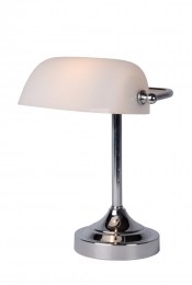 LucideBANKER-Bureaulamp-1xE14-Chroom