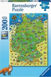 KleurrijkeKaartvanDuitslandPuzzel200XXLstukjes