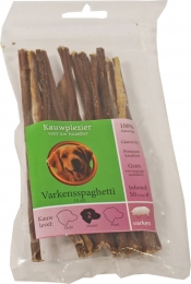 Natuurlijkesnackzakvarkensspaghetti15cm50gramKauwplezierGebrdeBoon-Gebrdeboon
