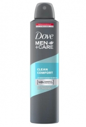 DoveDoveMenCareDeodorantCleanComfort-250ml
