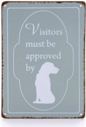 DBLMETATEKSTBORDHONDGRS14X20