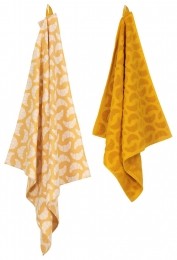 HEMAKeukendoek-50x50-katoen-okergeelcroissantokergeel