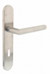 IntersteelDeurkrukJurahoek90opschildsleutelgat56mmEN19064-RVS