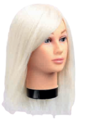 BergmannOefenhoofdTeenyNaturaWhite30cm