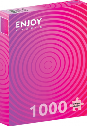 CircleGradientNumberOnePuzzel1000stukjes