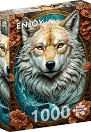 TheWolfPuzzel1000stukjes