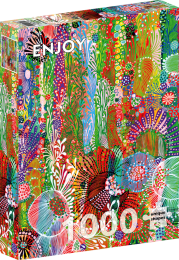 FloralCurtainPuzzel1000stukjes