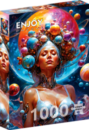 CosmicGodessPuzzel1000stukjes