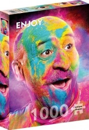 BaldManLaughingPuzzel1000stukjes