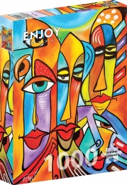 FacesPuzzel1000stukjes